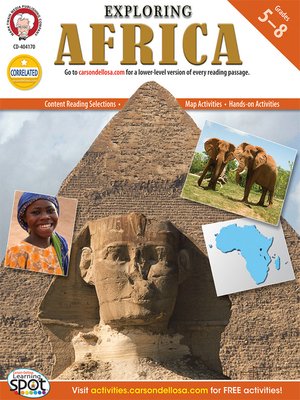cover image of Exploring Africa, Grades 5 - 8